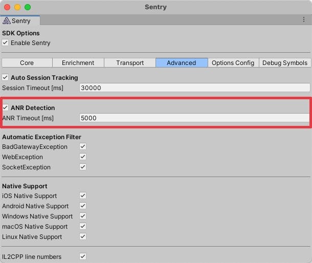 ANR Detection